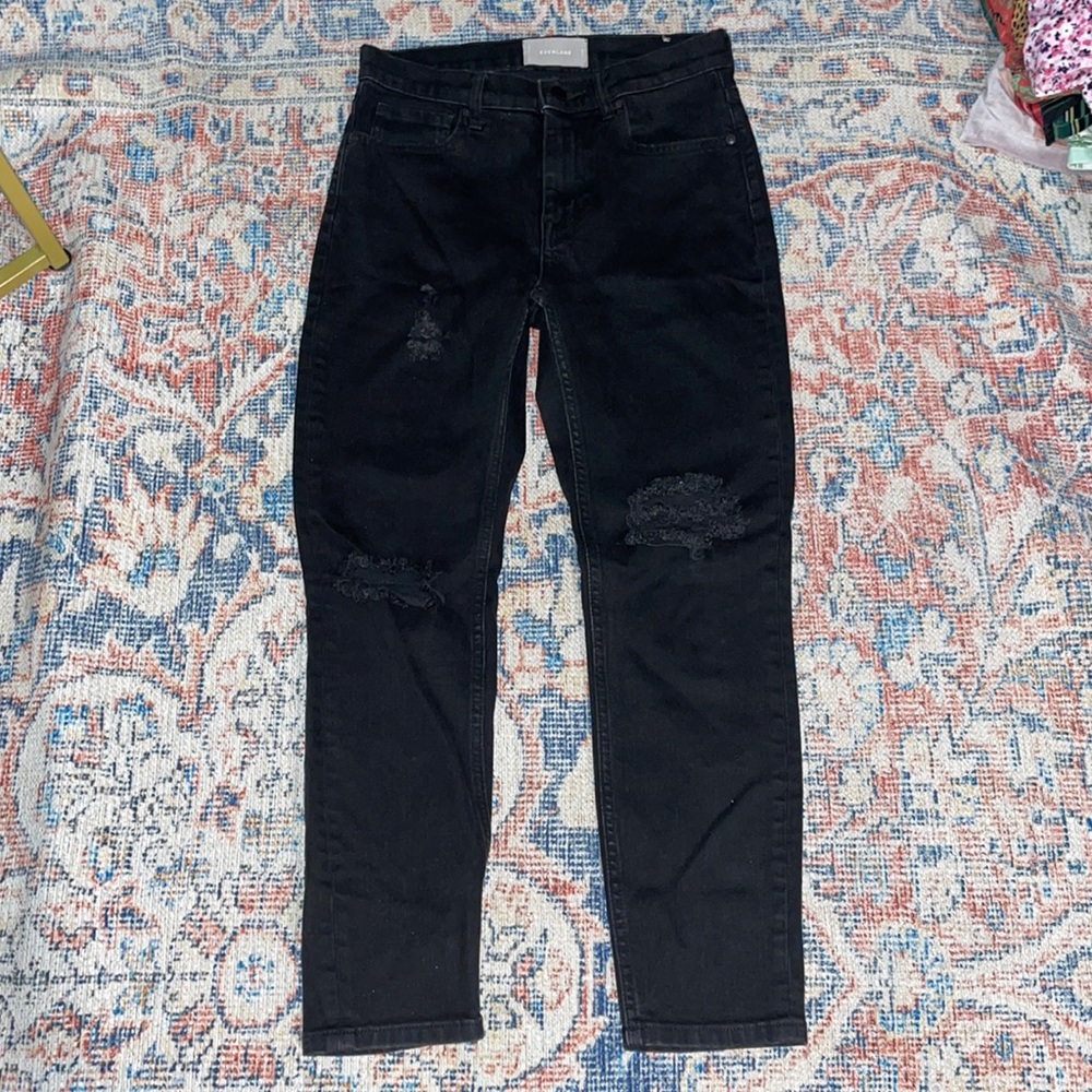 Everlane Black Ankle & Cropped Jeans